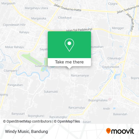 Windy Music map