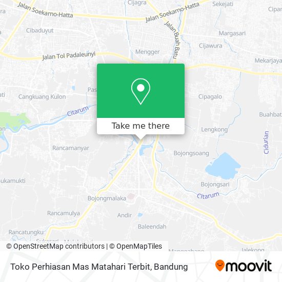 Toko Perhiasan Mas Matahari Terbit map