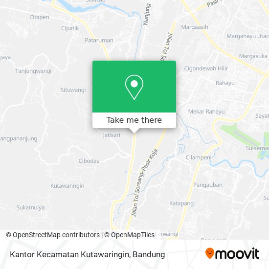 Kantor Kecamatan Kutawaringin map