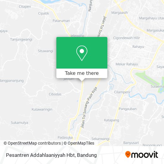 Pesantren Addahlaaniyyah Hbt map