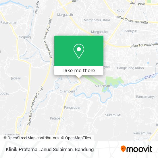 Klinik Pratama Lanud Sulaiman map