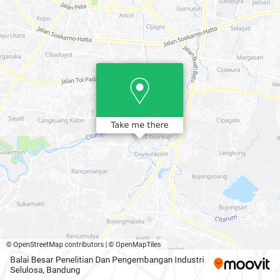 Balai Besar Penelitian Dan Pengembangan Industri Selulosa map