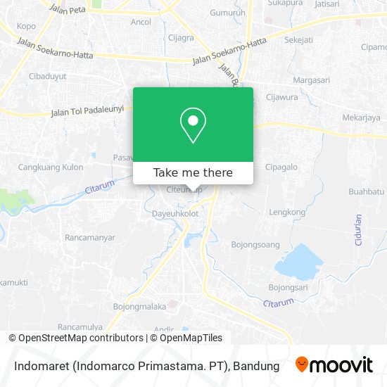 Indomaret (Indomarco Primastama. PT) map