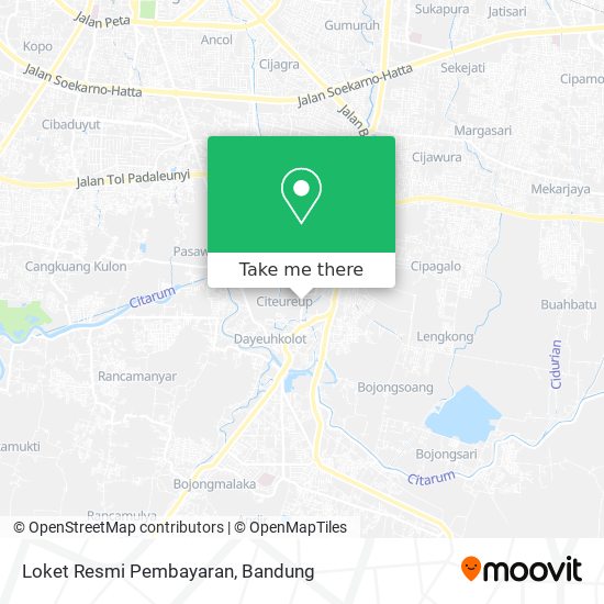 Loket Resmi Pembayaran map