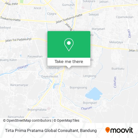 Tirta Prima Pratama Global Consultant map