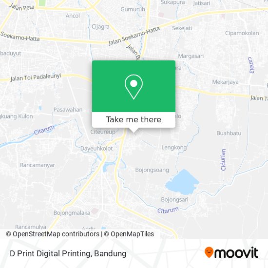 D Print Digital Printing map