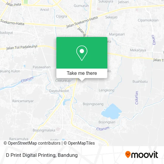 D Print Digital Printing map