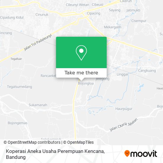 Koperasi Aneka Usaha Perempuan Kencana map