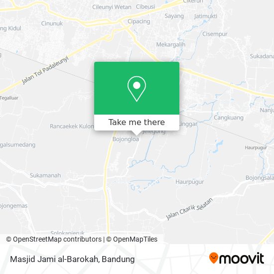 Masjid Jami al-Barokah map