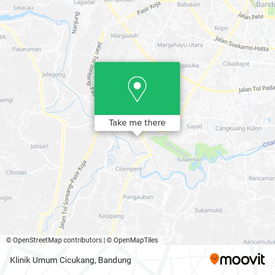 Klinik Umum Cicukang map