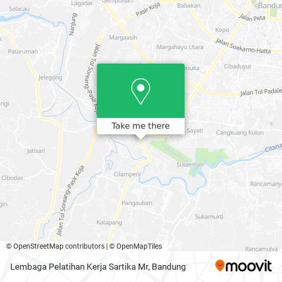 Lembaga Pelatihan Kerja Sartika Mr map