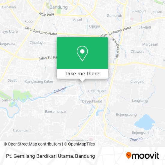 Pt. Gemilang Berdikari Utama map