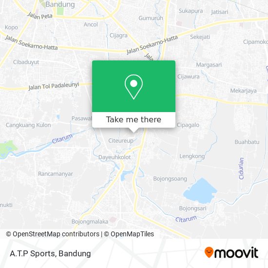 A.T.P Sports map