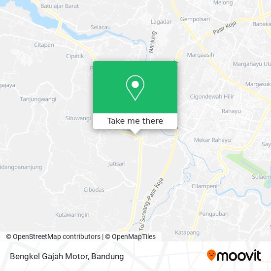 Bengkel Gajah Motor map