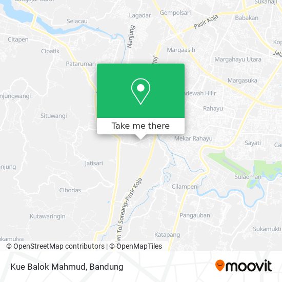 Kue Balok Mahmud map