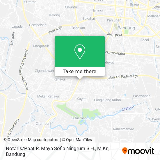 Notaris / Ppat R. Maya Sofia Ningrum S.H., M.Kn map