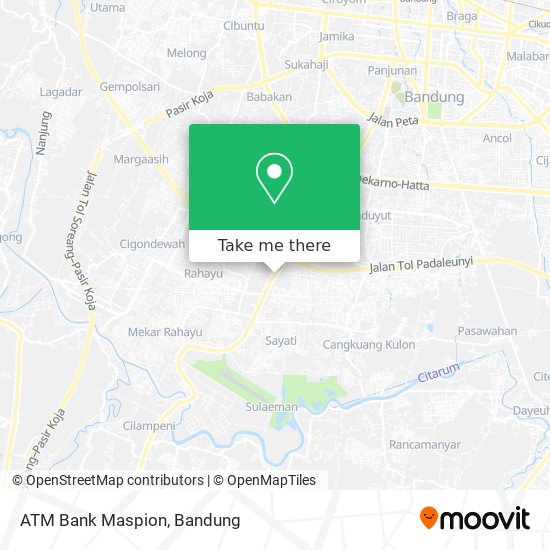 ATM Bank Maspion map