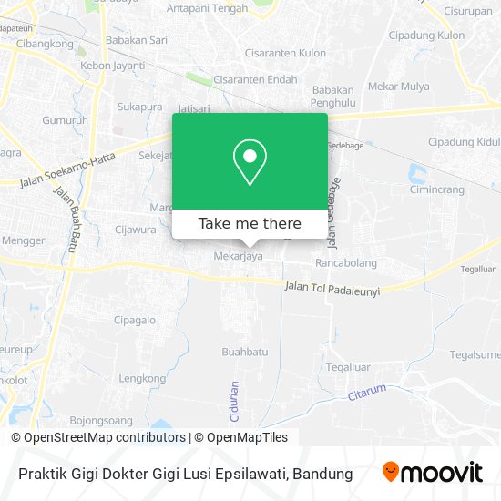 Praktik Gigi Dokter Gigi Lusi Epsilawati map