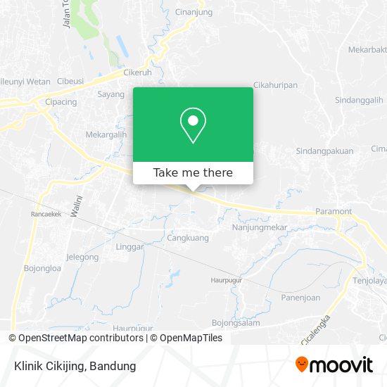 Klinik Cikijing map