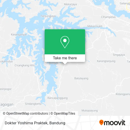 Dokter Yoshima Praktek map