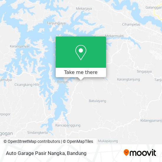Auto Garage Pasir Nangka map