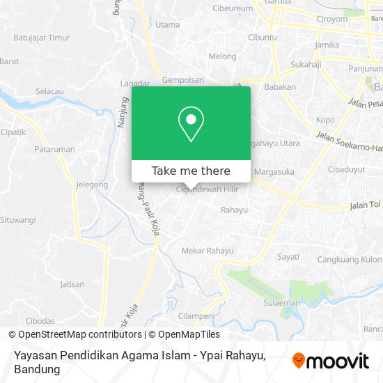 Yayasan Pendidikan Agama Islam - Ypai Rahayu map