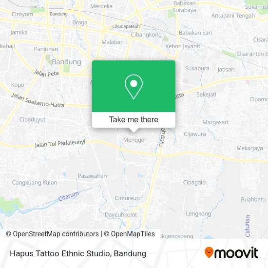 Hapus Tattoo Ethnic Studio map