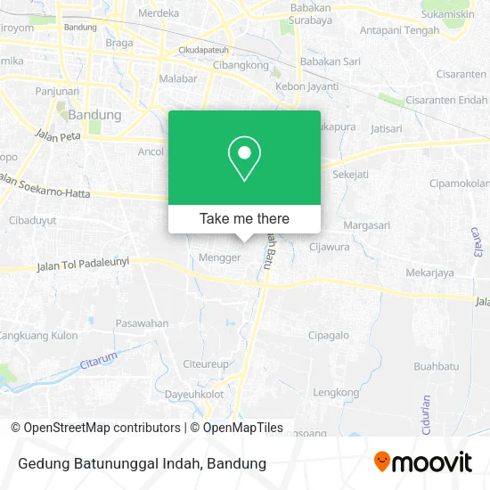 Gedung Batununggal Indah map