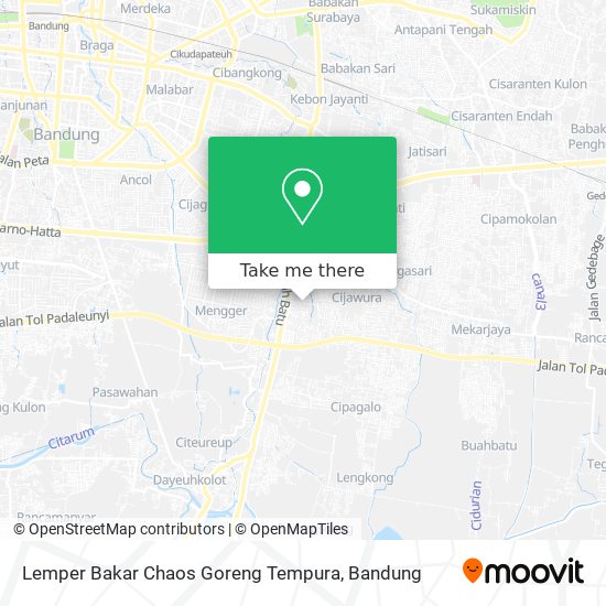 Lemper Bakar Chaos Goreng Tempura map