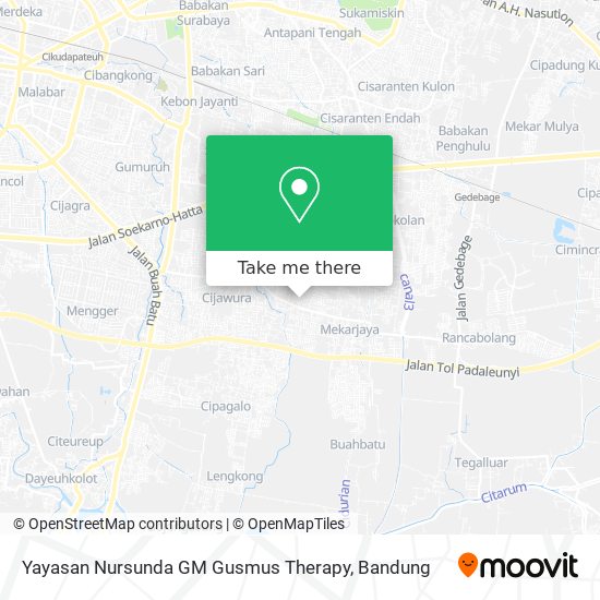 Yayasan Nursunda GM Gusmus Therapy map