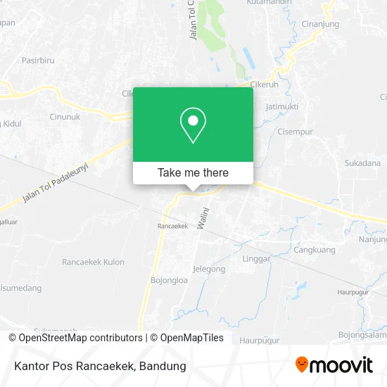 Kantor Pos Rancaekek map