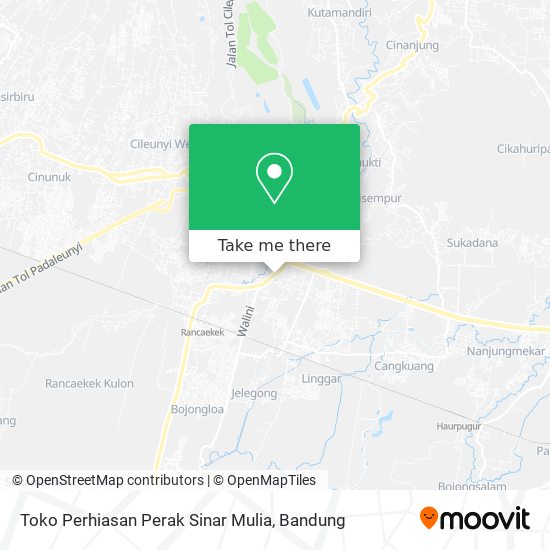 Toko Perhiasan Perak Sinar Mulia map