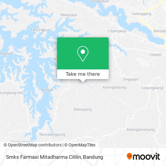 Smks Farmasi Mitadharma Cililin map