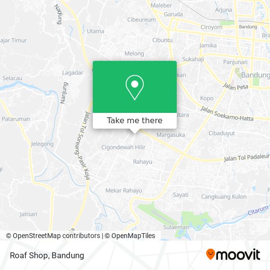 Roaf Shop map