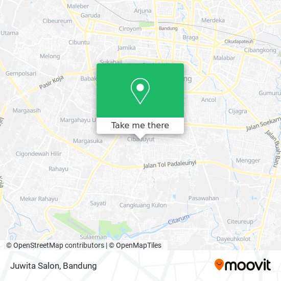 Juwita Salon map