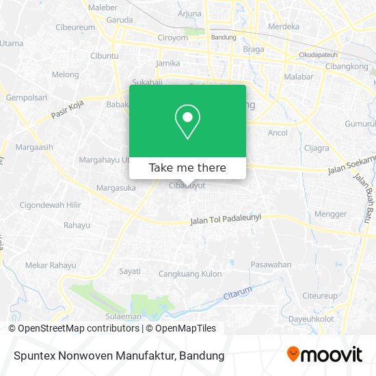 Spuntex Nonwoven Manufaktur map