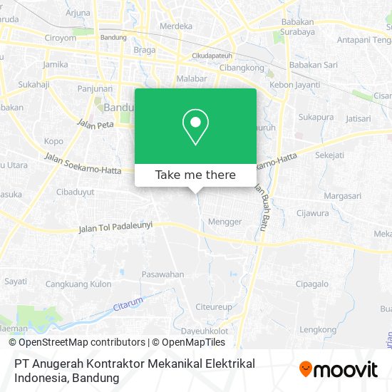 PT Anugerah Kontraktor Mekanikal Elektrikal Indonesia map