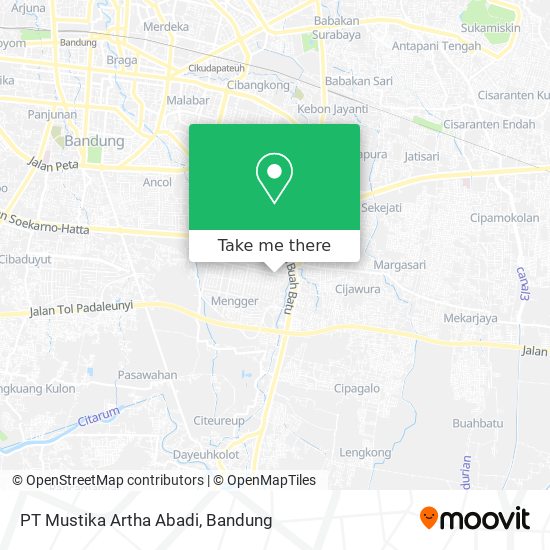 PT Mustika Artha Abadi map