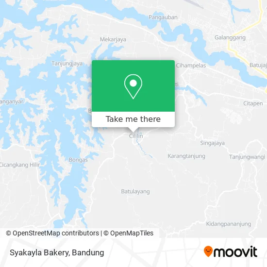 Syakayla Bakery map