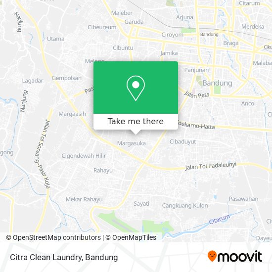 Citra Clean Laundry map