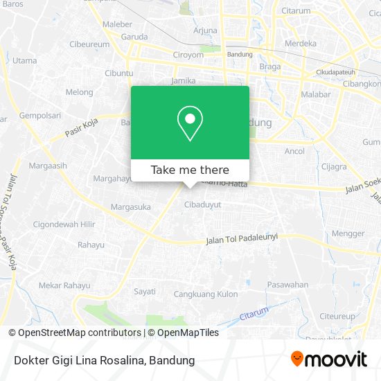 Dokter Gigi Lina Rosalina map