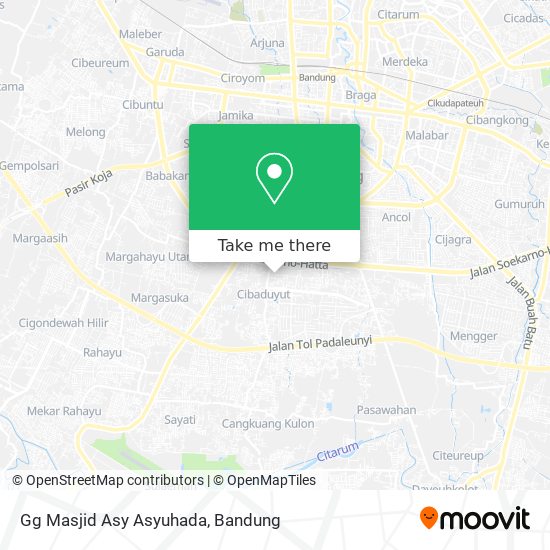 Gg Masjid Asy Asyuhada map