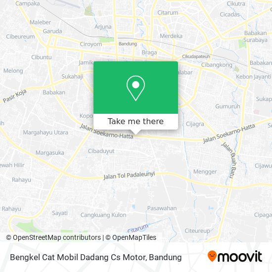 Bengkel Cat Mobil Dadang Cs Motor map