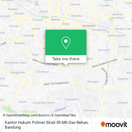 Kantor Hukum Polmer Sirait Sh Mh Dan Rekan map