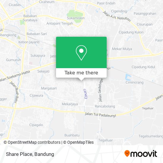 Share Place map