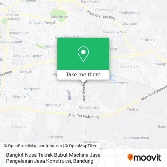 Bangkit Nusa Teknik Bubut Machine Jasa Pengelasan Jasa Konstruksi map