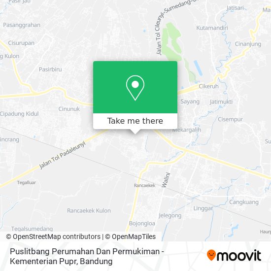 Puslitbang Perumahan Dan Permukiman - Kementerian Pupr map