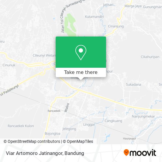 Viar Artomoro Jatinangor map