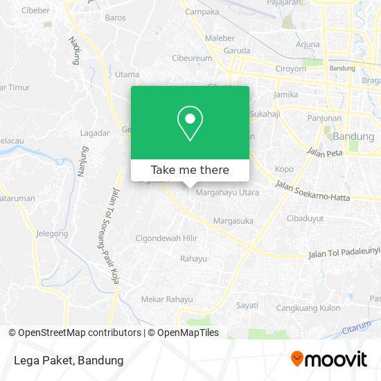 Lega Paket map