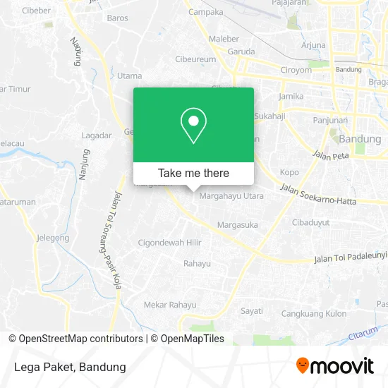Lega Paket map